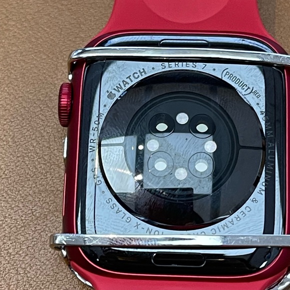 NEW Apple Watch 45mm REAL genuine natural diamond bezel REAL DIAMOND Custom Case - Picture 3 of 7